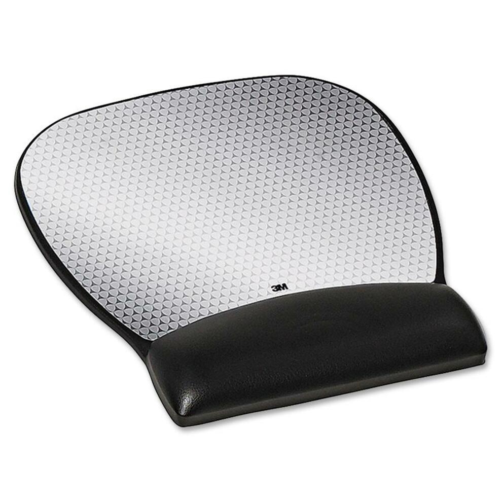 3M MW310LE Gel Mouse Pad, Wrist Rest, Antimicrobial, Non-skid