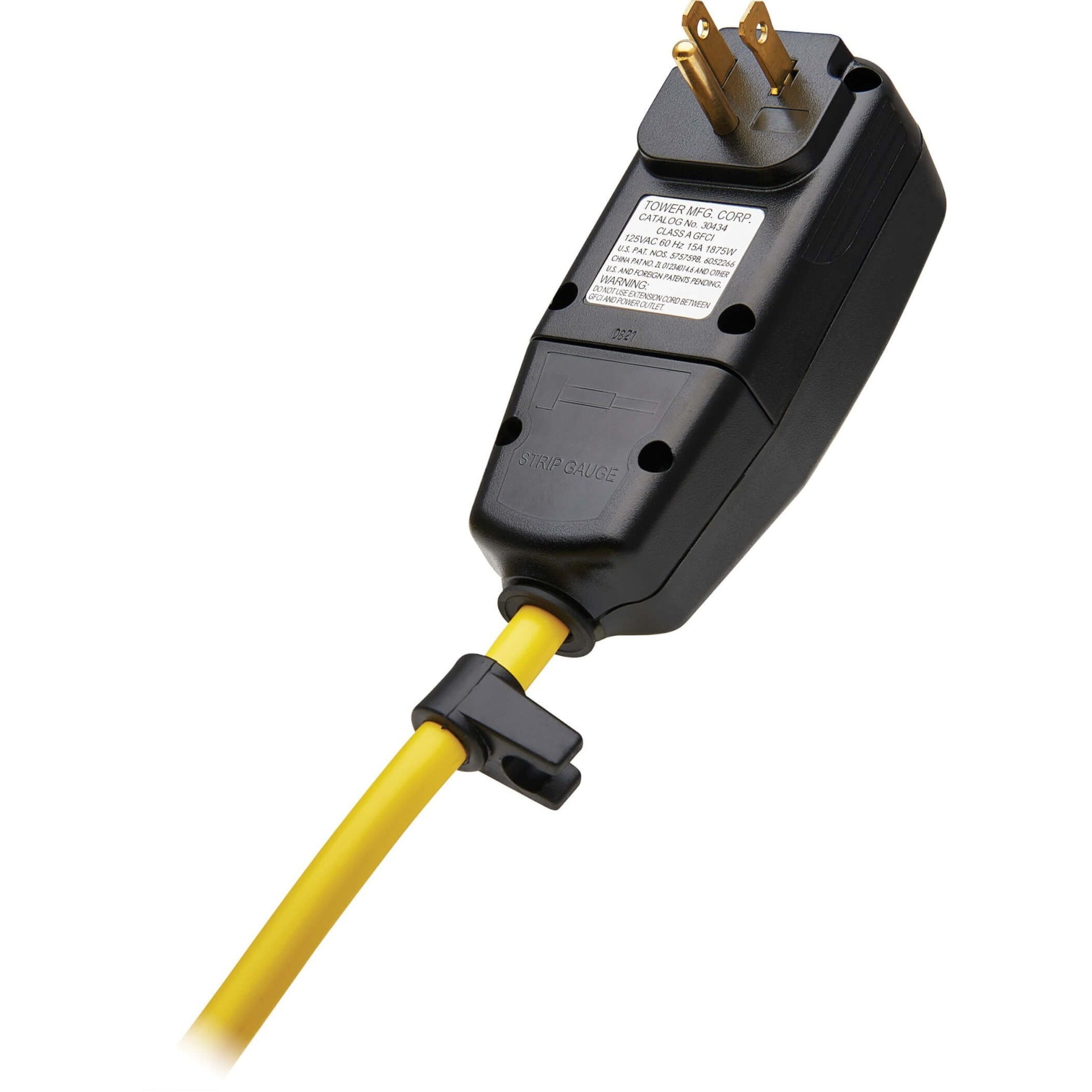 Tripp Lite TLM609GF POWER IT! Safety Power Strip, 6 Outlets, OSHA Yellow, 9ft Cord