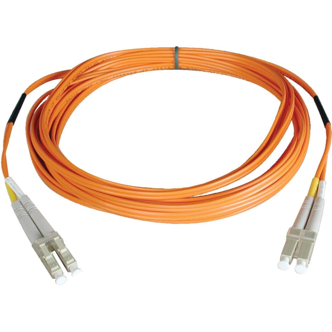 Tripp Lite N320-07M Fiber Optic Duplex Patch Cable, 23 ft, LC LC, 62.5/125 Micron, Orange