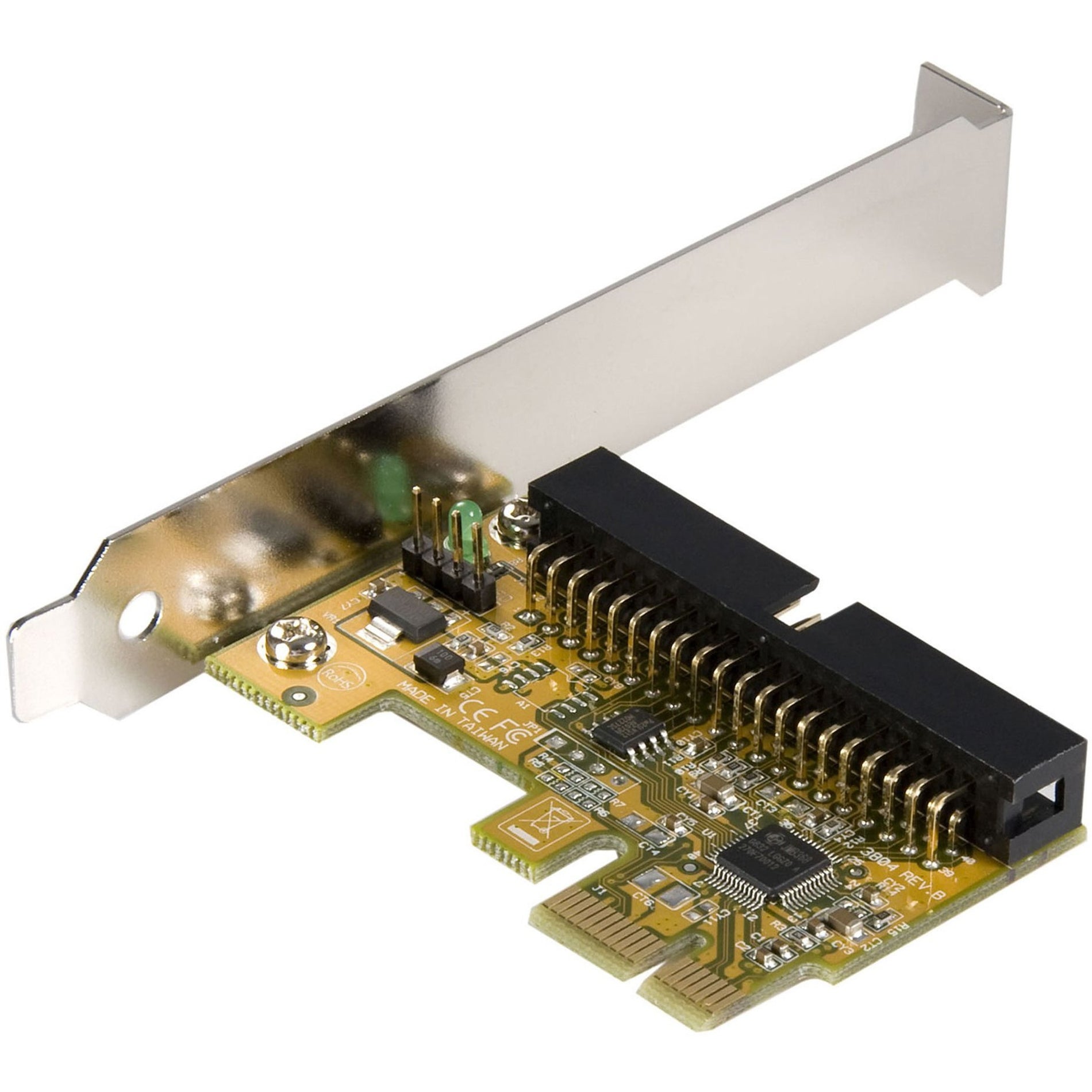 StarTech.com PEX2IDE 1-Port PCI Express IDE Controller Adapter Card, Lifetime Warranty, TAA Compliant, RoHS Certified