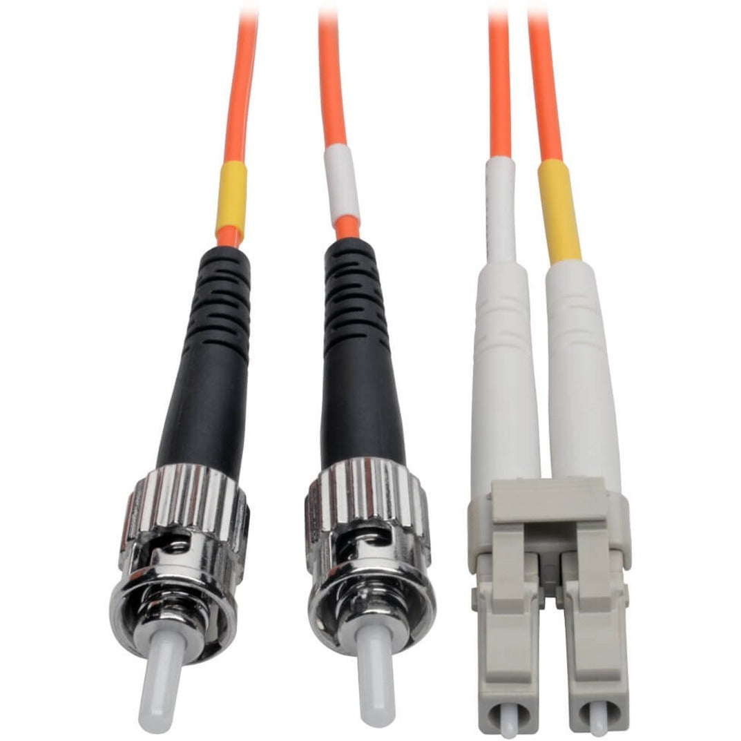 Tripp Lite N318-10M Fiber Optic Duplex Patch Cable, 32.80 ft, LC/ST 62.5/125, LSZH Jacket