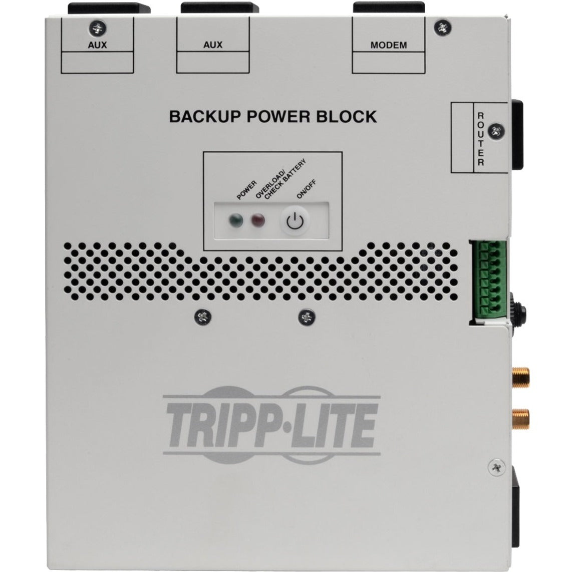 Tripp Lite AV550SC 550VA Tower UPS, Backup Power Block for Audio/Video, 2 Year Warranty
