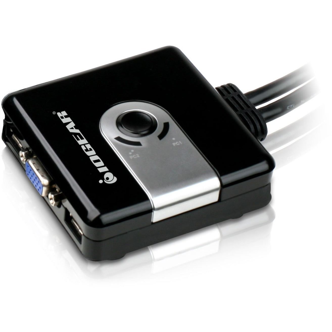 IOGEAR GCS42UW6 2-Port USB KVM Switch - Convenient and Easy Computer Control