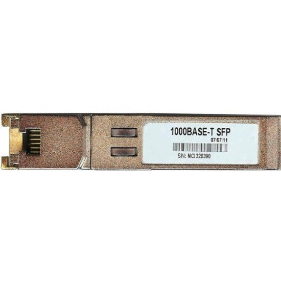 Juniper Gigabit SFP Module - 1 x 10/100/1000Base-T (EX-SFP-1GE-T)