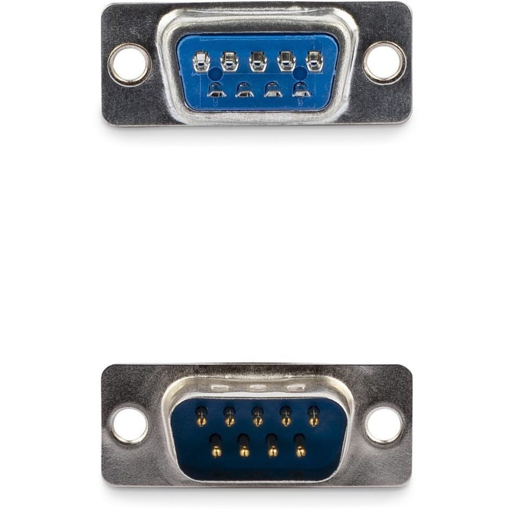 StarTech.com C9PSM Assembled DB9 Male Solder D-SUB Connector with Plastic Backshell, Data Connector