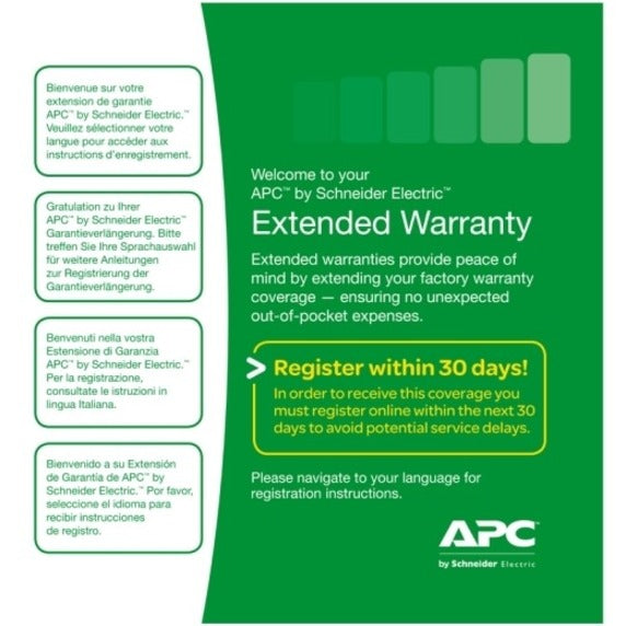 APC WBEXTWAR3YR-SP-02 Service Pack - Extended Warranty, 3 Year