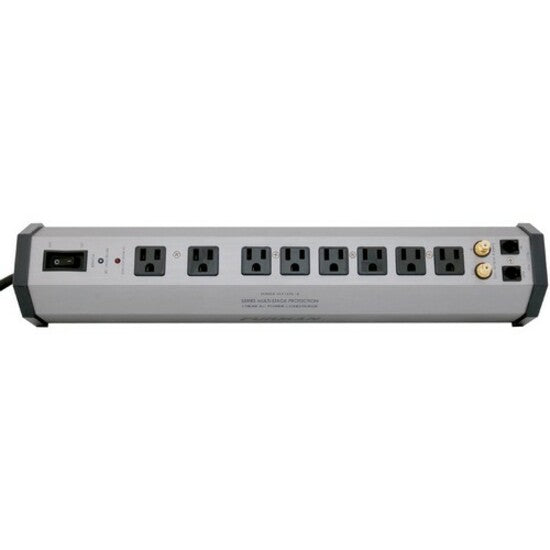 Furman PST-8 8-Outlet Surge Suppressor, Sturdy Aluminum Chassis, 3 Year Warranty, 110V AC Input/Output