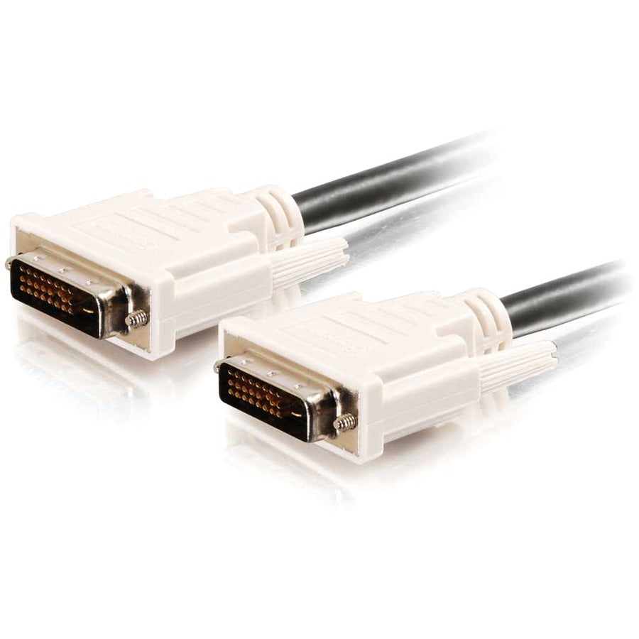C2G 26912 3.3ft DVI-D Dual Link Cable - Digital Video Cable, High-Speed Transmission up to 9.9 Gbps