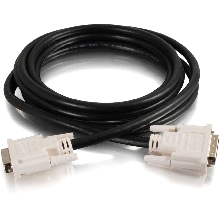 C2G 26912 3.3ft DVI-D Dual Link Cable - Digital Video Cable, High-Speed Transmission up to 9.9 Gbps