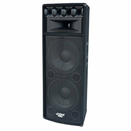 Pyle PylePro PADH212 Speaker, 1600W Heavy Duty MDF Construction with Reinforced Corners