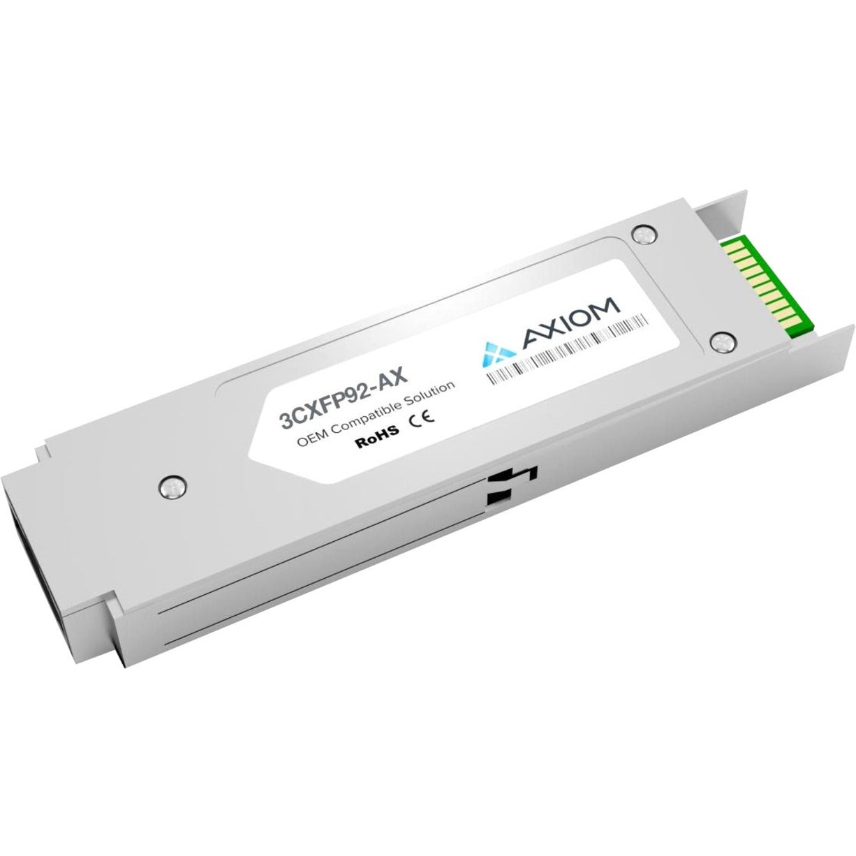 Axiom 3CXFP92-AX 10GBASE-LR XFP Transceiver for 3Com, Single-mode Optical Fiber, 10 Gigabit Ethernet