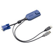 Raritan D2CIM-DVUSB Dominion KX II KVM Cable, USB Type A - Male, HD-15 - Male, RJ-45 Network - Female