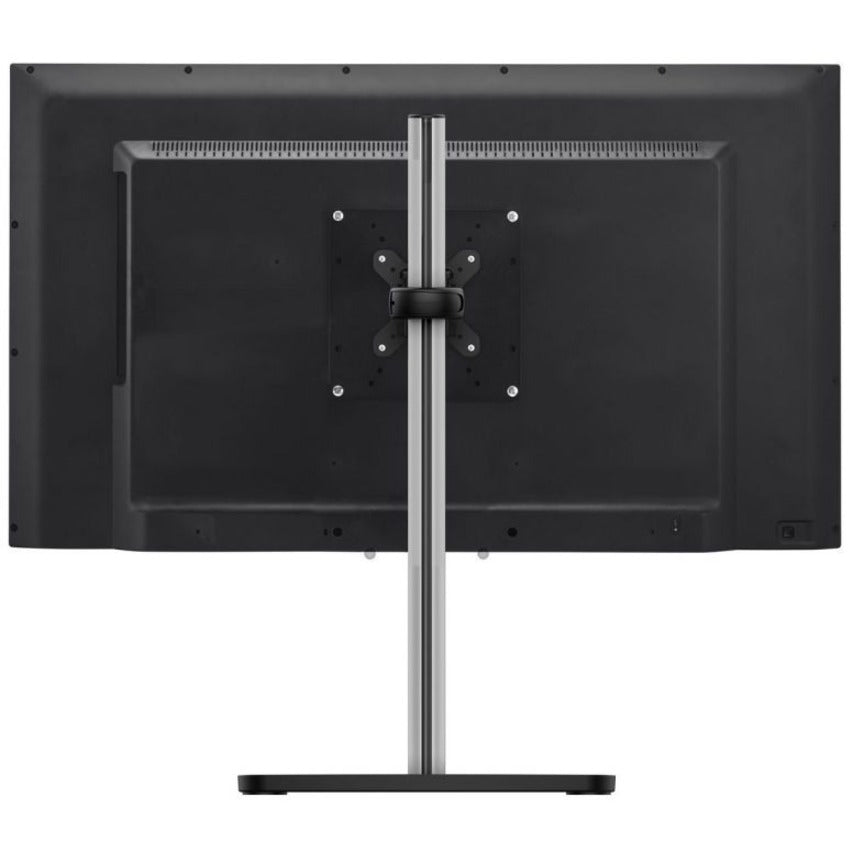 Atdec VFS-DV Dual Display side-by-side Mount with a Freestanding Base, Supports up to 26.5lbs, Cable Management, Portrait/Landscape Rotation
