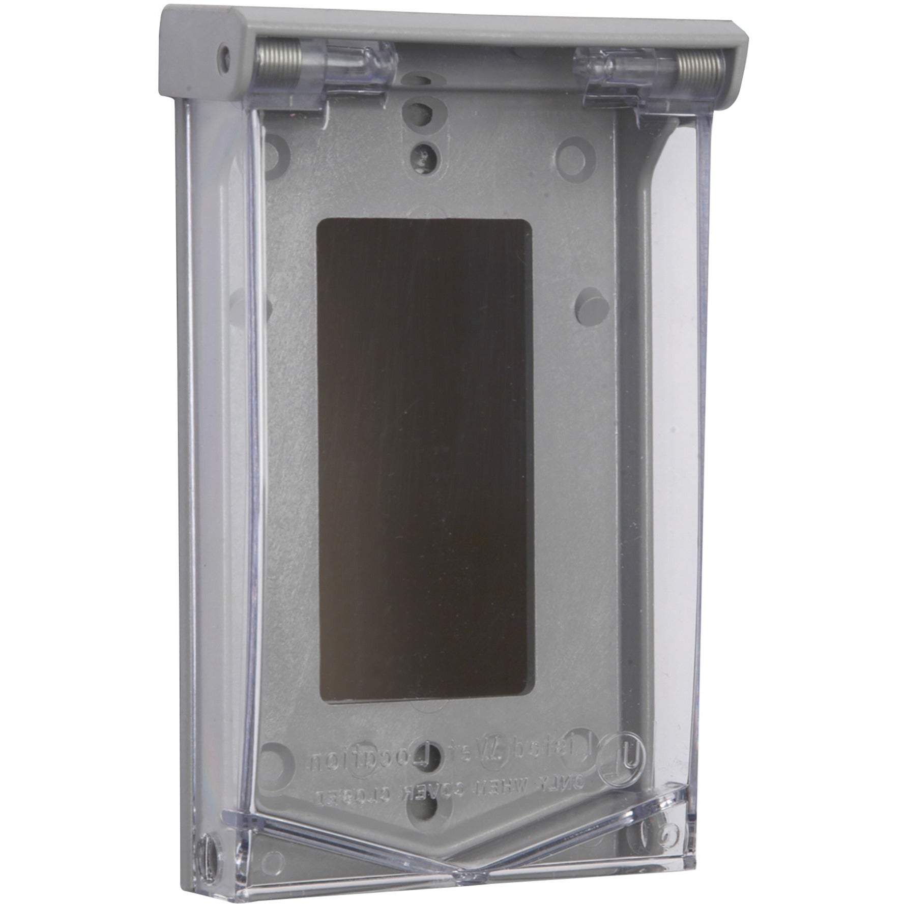 Russound WPB 37-23 Vertical Self-closing Cover, Protective Cover for Single Gang Box