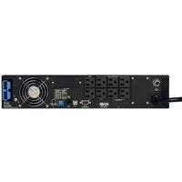 Tripp Lite UPS Smart 1500VA 1440W Rackmount AVR 120V Pure Sine Wave USB DB9 SNMP 2URM (SMART1500CRMXL) Rear image