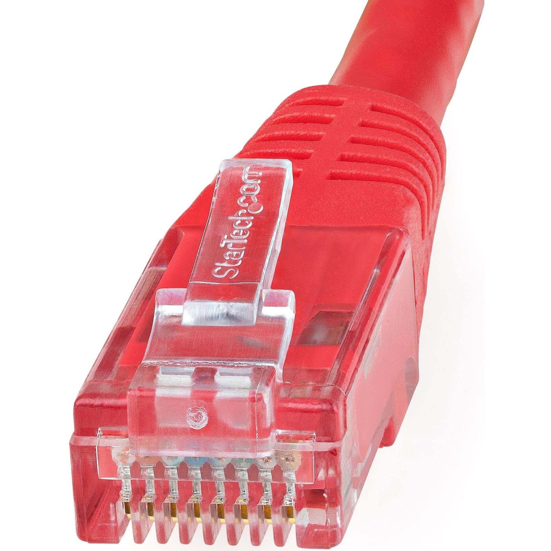 StarTech.com C6PATCH6RD 6ft Red Cat6 UTP Patch Cable ETL Verified, 10 Gbit/s Data Transfer Rate, Strain Relief