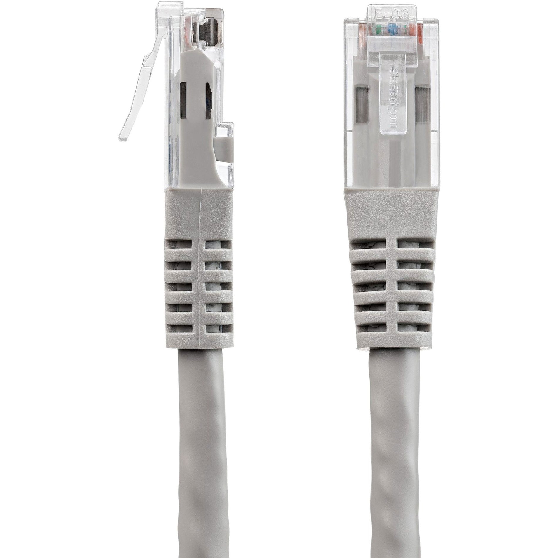 StarTech.com C6PATCH1GR 1ft Green Cat6 UTP Patch Cable, Molded, Strain Relief, 10 Gbit/s