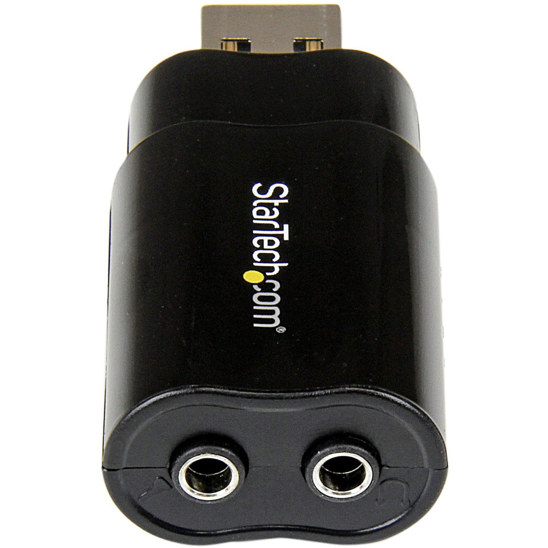 StarTech.com ICUSBAUDIOB USB 2.0 to External Stereo Audio Adapter, Plug and Play, TAA Compliant