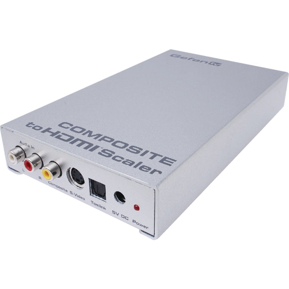 Gefen GTV-COMPSVID-2-HDMIS Composite to HDMI Scaler, Video Scaling, S-Video, 1920 x 1200