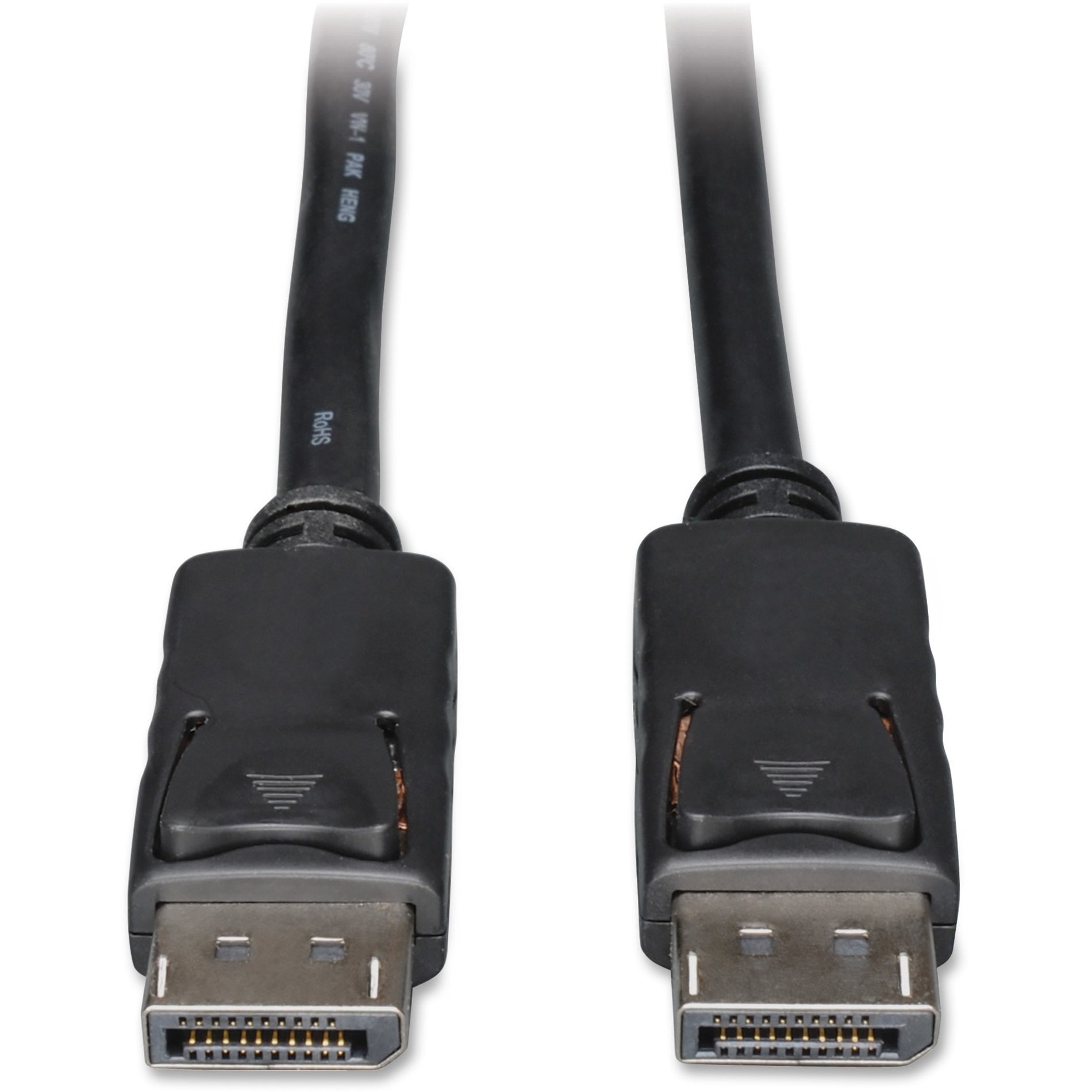 Tripp Lite P580-015 DisplayPort Cable, 15ft, Black, Supports 4K x 2K