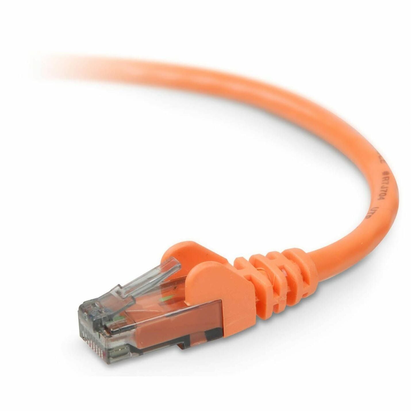 Belkin A3L980-30-ORG-S RJ45 Category 6 Snagless Patch Cable, 29.86 ft, Orange