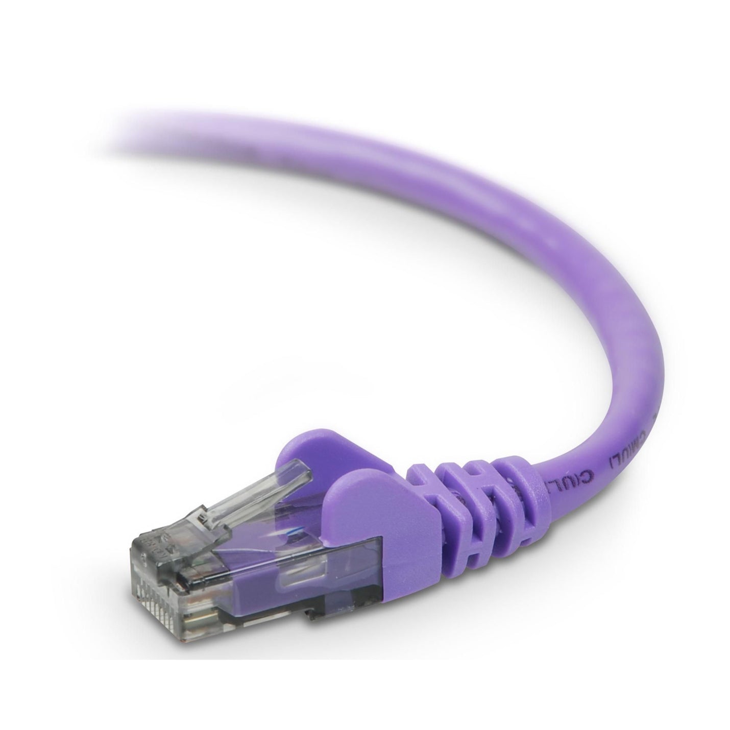 Belkin A3L980-06-PUR-S Cat.6 High Performance UTP Stranded Patch Cable, 6 ft, Purple