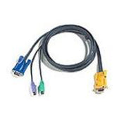 ATEN 2L5206P KVM Cable 19.68ft, All-in-one bonded cable