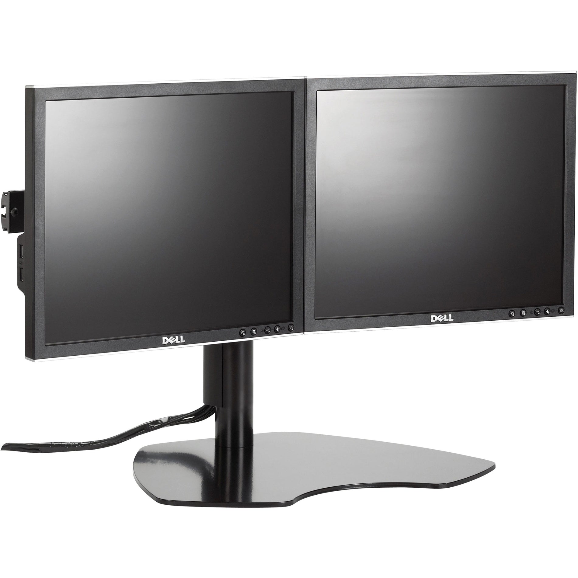 Chief KTP445B Widescreen Quad Display Desk Mount - For Displays 10-30", Black
