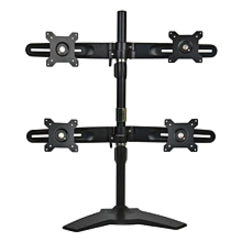 Planar 997-5602-00 Quad Monitor Stand, Flexibility to Tilt, Rotate, and Swivel Displays, Easy Installation