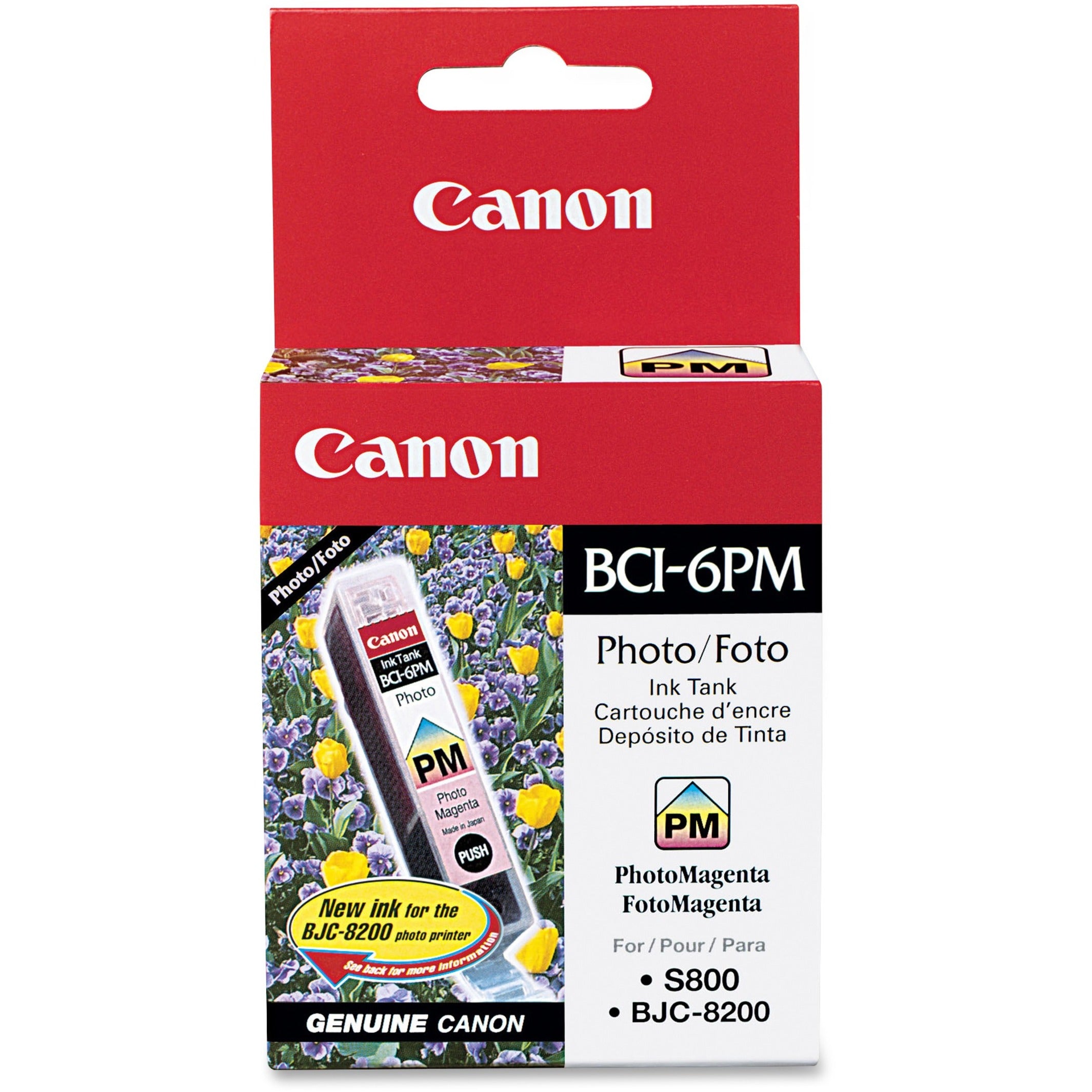 Canon 4710A003 BCI-6 Photo Ink Tank, Magenta, 370 Page Yield