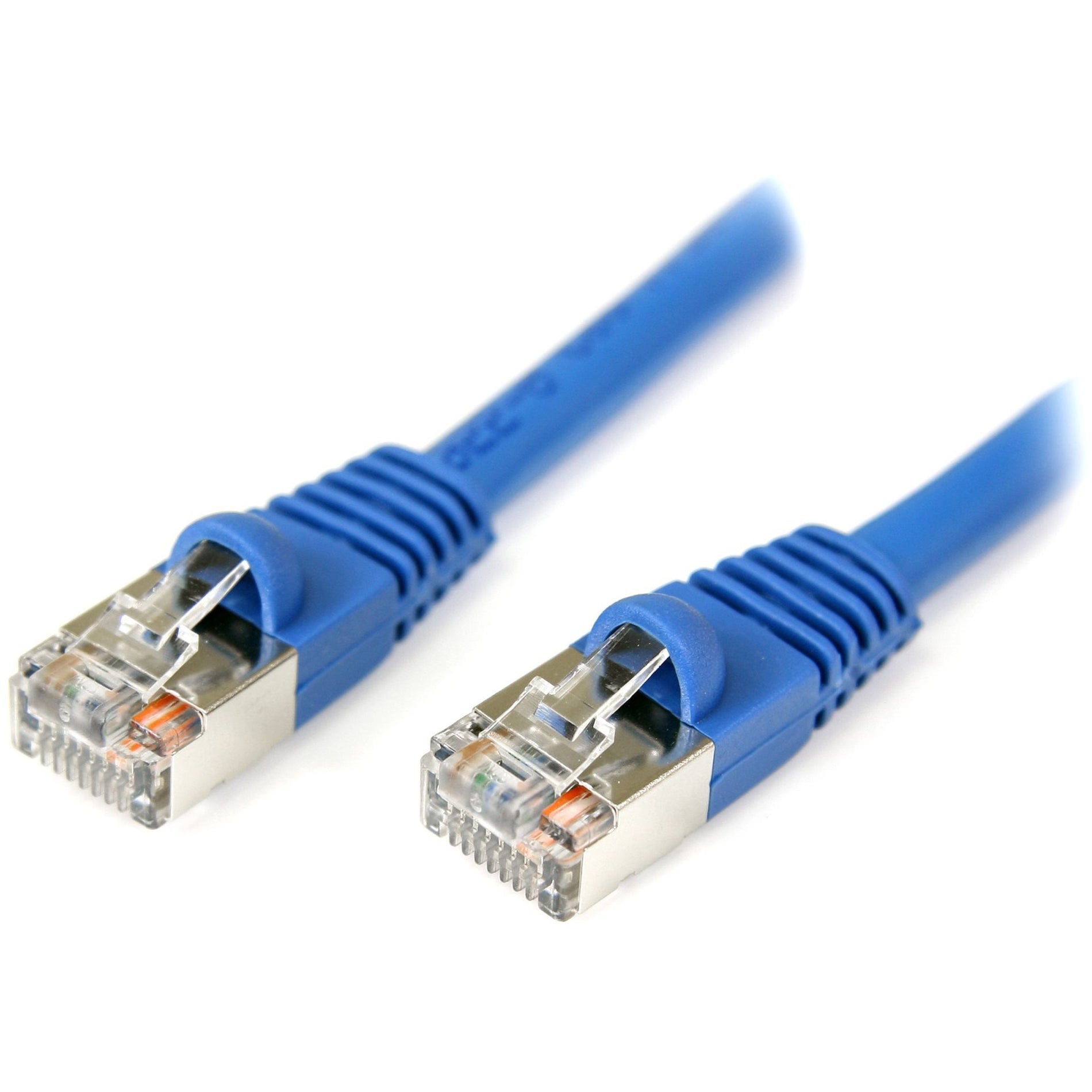 StarTech.com S45PATCH75BL 75 ft Blue Snagless Shielded Cat 5e Patch Cable, Flexible and EMI/RF Protected