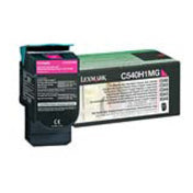 Lexmark C540H4MG High Yield Return Program Magenta Toner Cartridge - 2000 Seiten