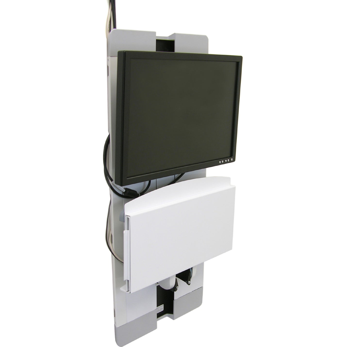 Ergotron 60-593-216 StyleView Vertical Lift for Flat Panel Display, White