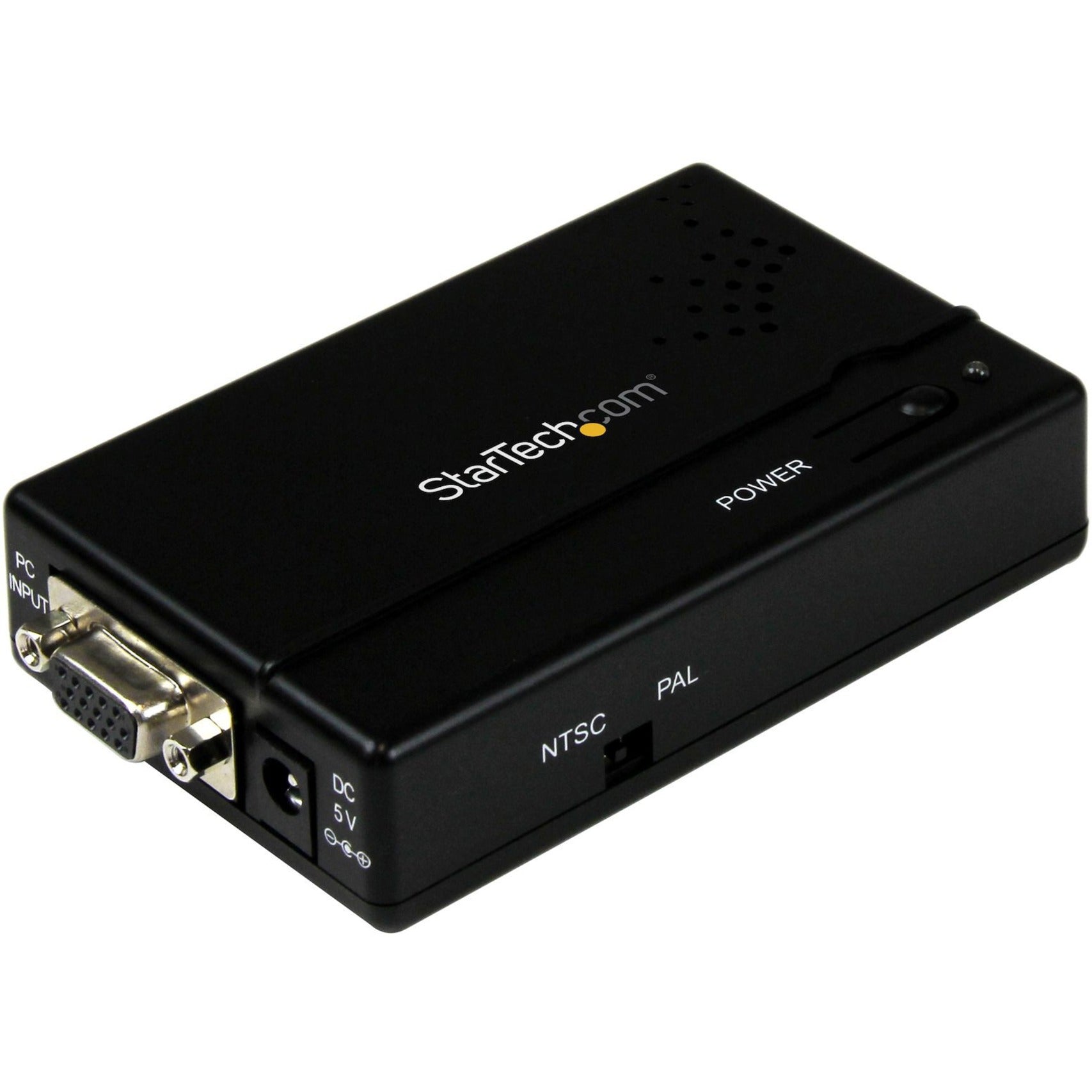 StarTech.com VGA2VID High Resolution VGA to Composite or S-Video Signal Converter, Converts VGA to Composite or S-Video
