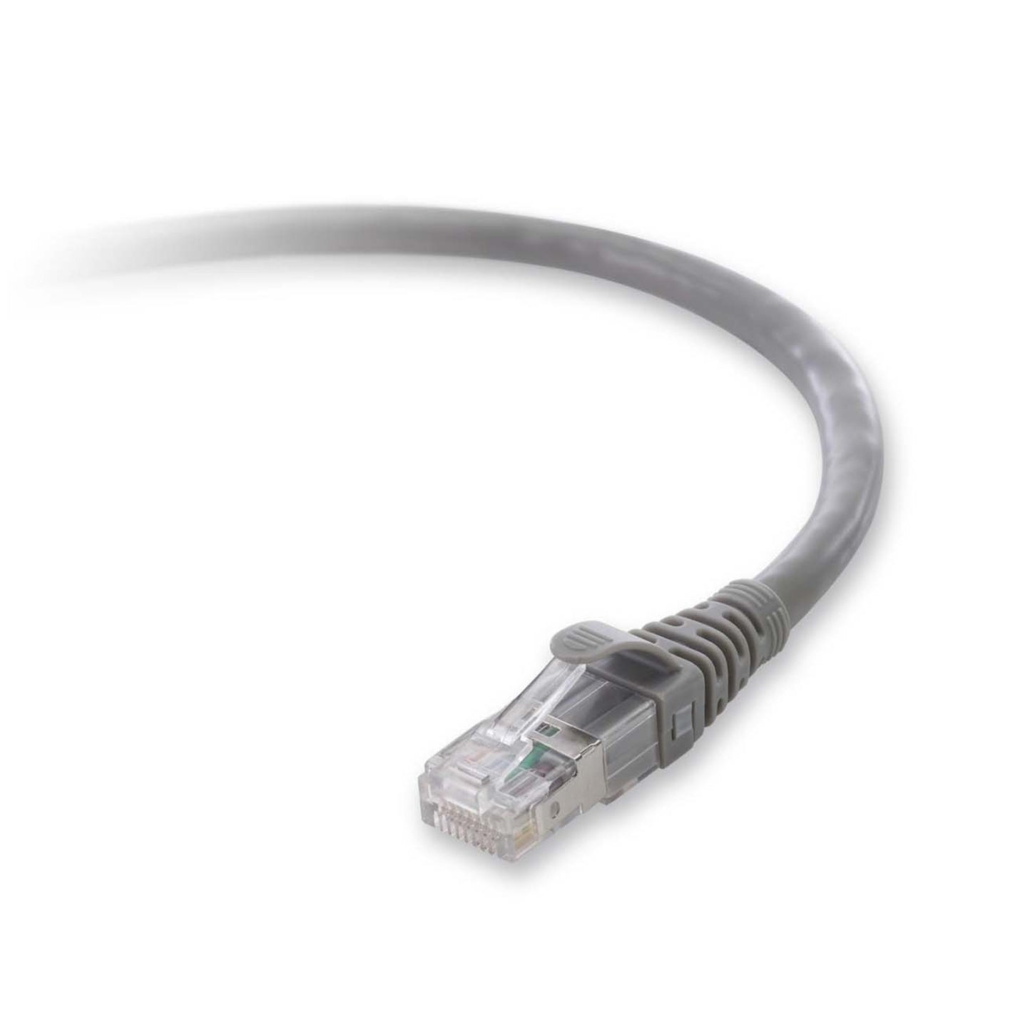 Belkin F2CP003-14GY-LS Cat. 6a Patch Cable, 14 ft, Snagless, Copper Conductor, Gray