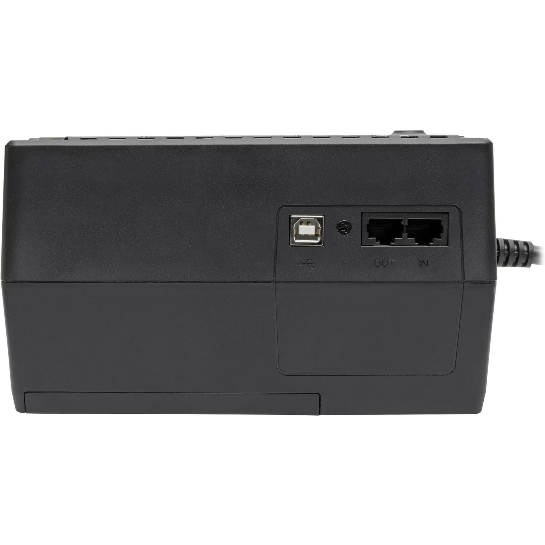 Tripp Lite UPS 550VA 300W Eco Green Battery Back Up Compact 120V USB RJ11 (ECO550UPS) Left image