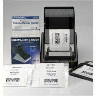 Seiko SLP-DRL Diskette Label, Rectangle, Printable, 2 3/4" x 2 1/8", Permanent Adhesive, Direct Thermal, 320 Labels