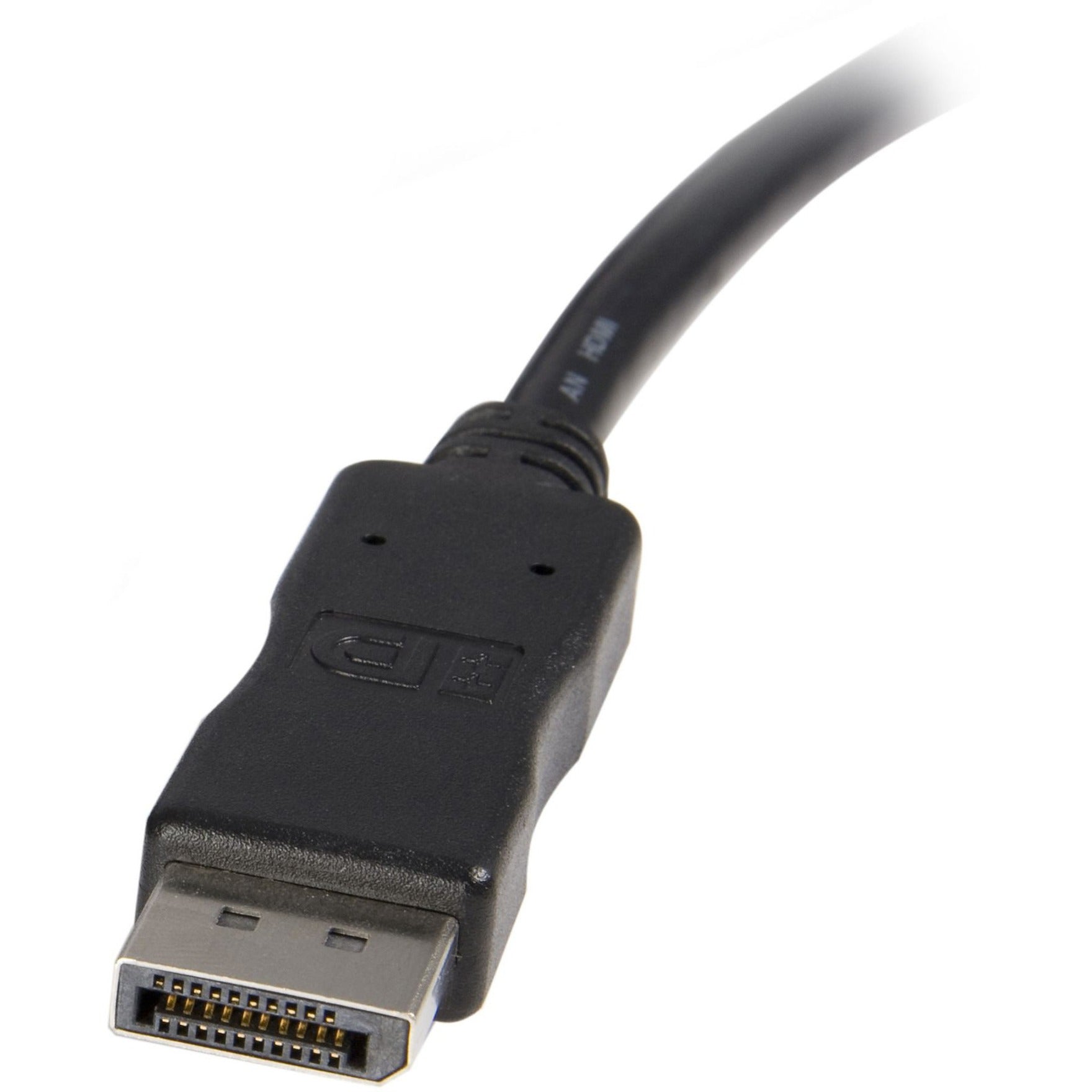 StarTech.com DP2DVIMM10 DisplayPort to DVI Cable, 10ft, 1080p Video, DP 1.2 to DVI Monitor Cable