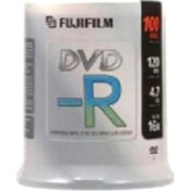 Fujifilm 15654636 16x DVD-R Media, 4.7GB - 120mm Standard Spindle