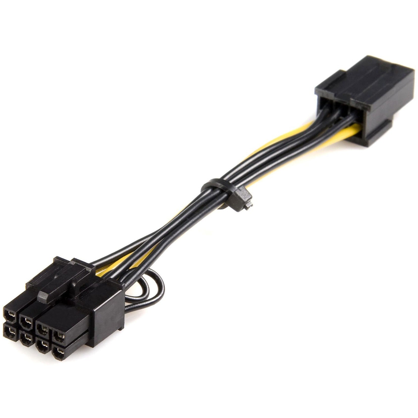 StarTech.com PCIEX68ADAP Power Adapter Cable - PCIe, 6 Pin to 8 Pin, Lifetime Warranty, RoHS Certified