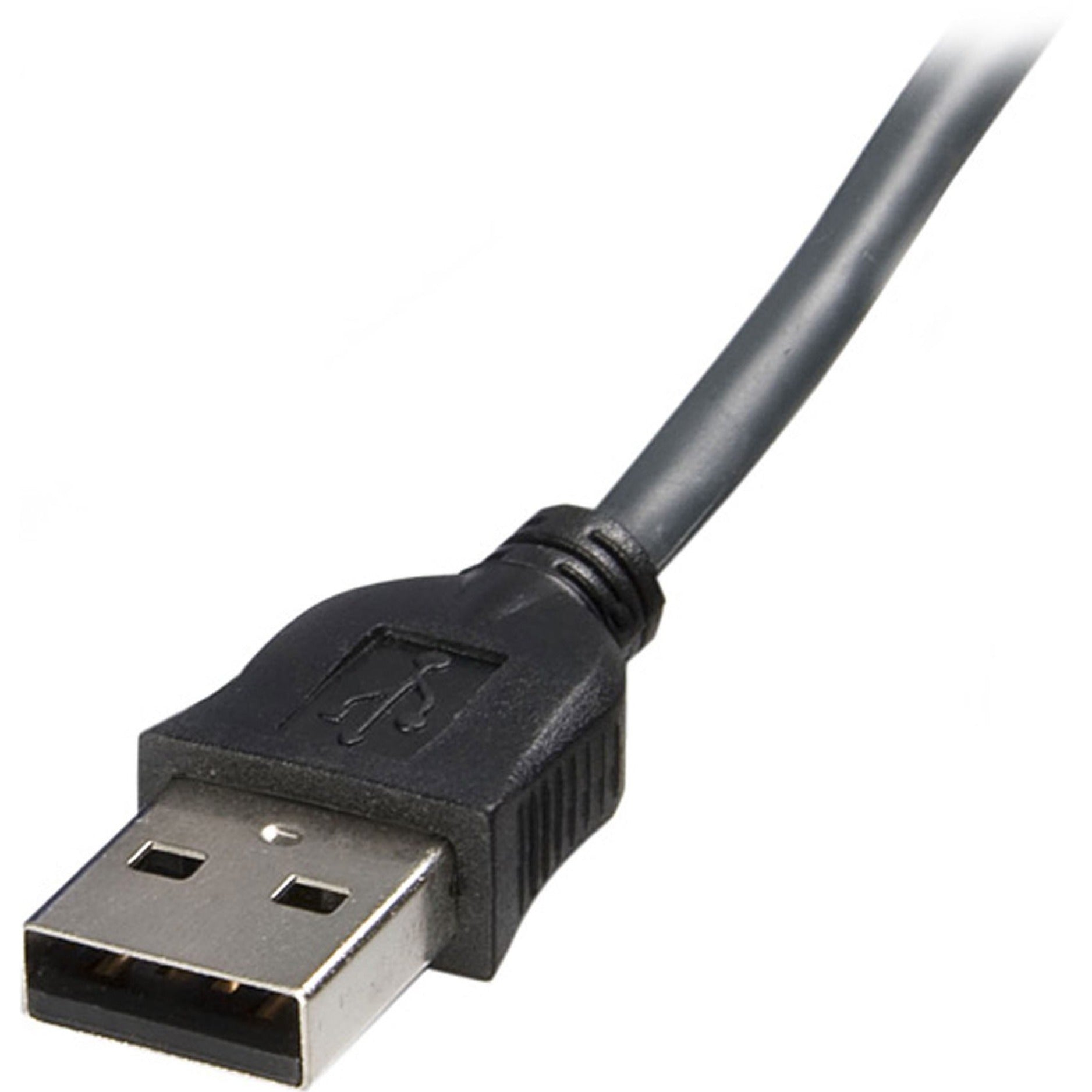 StarTech.com SVUSBVGA6 Ultra-Thin USB VGA 2-in-1 KVM Cable, 6 ft, Tangle Resistant