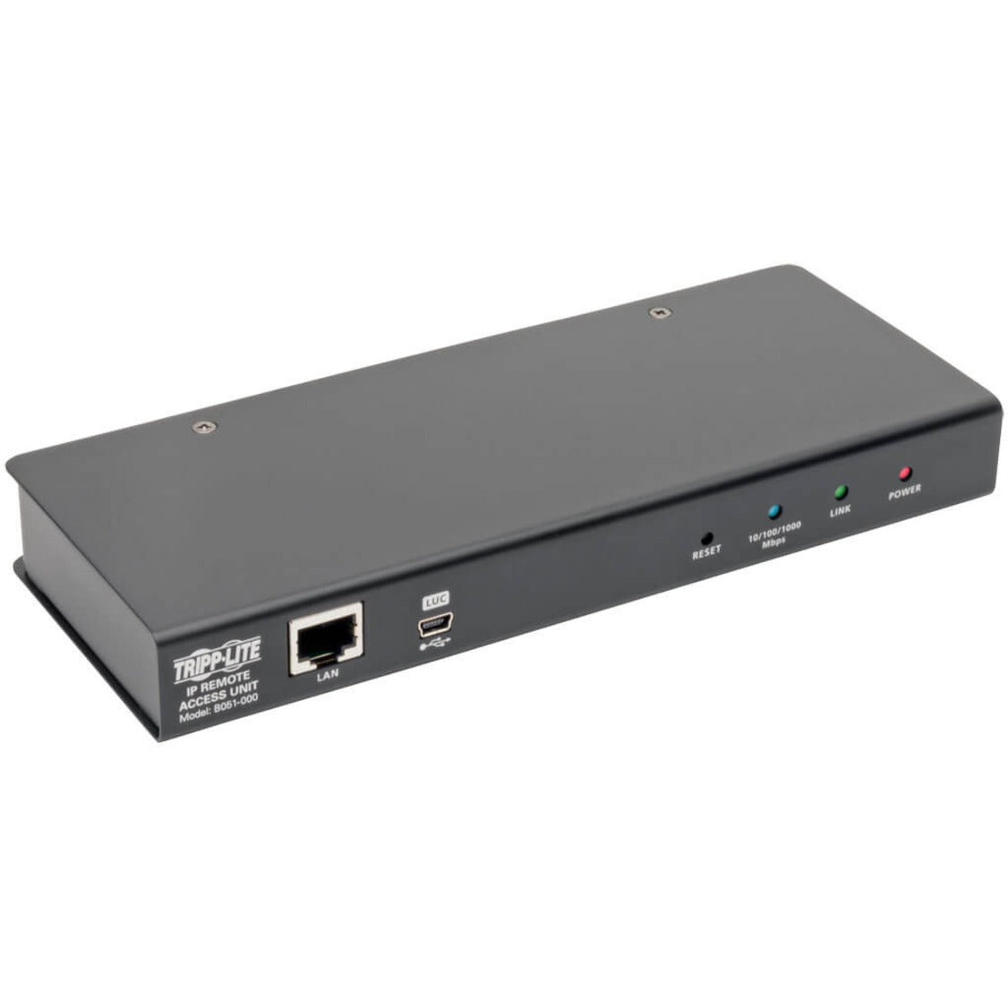 Tripp Lite B051-000 IP Remote Access KVM Switch, USB/Serial Port, 3 Year Warranty, TAA Compliant