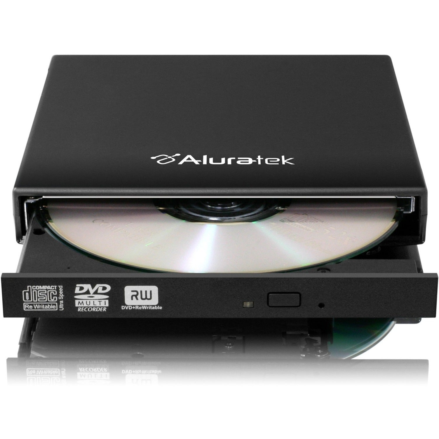 Aluratek AEOD100F 8x DVD, External DVD-Writer, USB 2.0, Double-layer Support