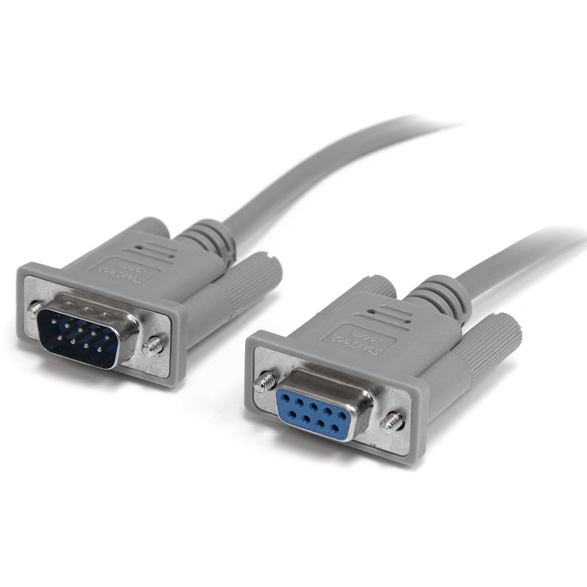 StarTech.com SCNM9FM Serial Null Modem Cable, 10 ft. Cross Wired, DB9 F/M