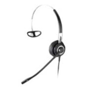 Jabra 2406-820-105 BIZ 2400 Headset, Over-the-ear, Over-the-head, Behind-the-neck, Mono, Wired