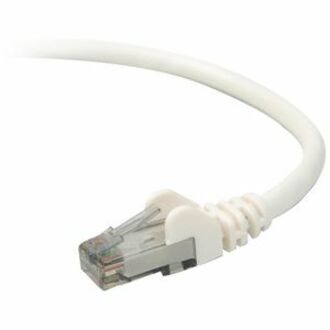 Belkin A3L980-09-WHT-S Cat6 Network Cable, 9 ft, Snagless, Copper Conductor