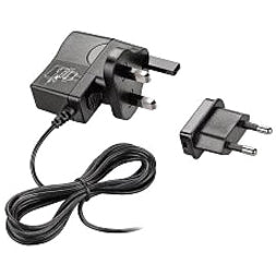 Plantronics 81423-01 AC Adapter, Universal Power Supply for Plantronics Savi Office Wireless Convertible Headsets