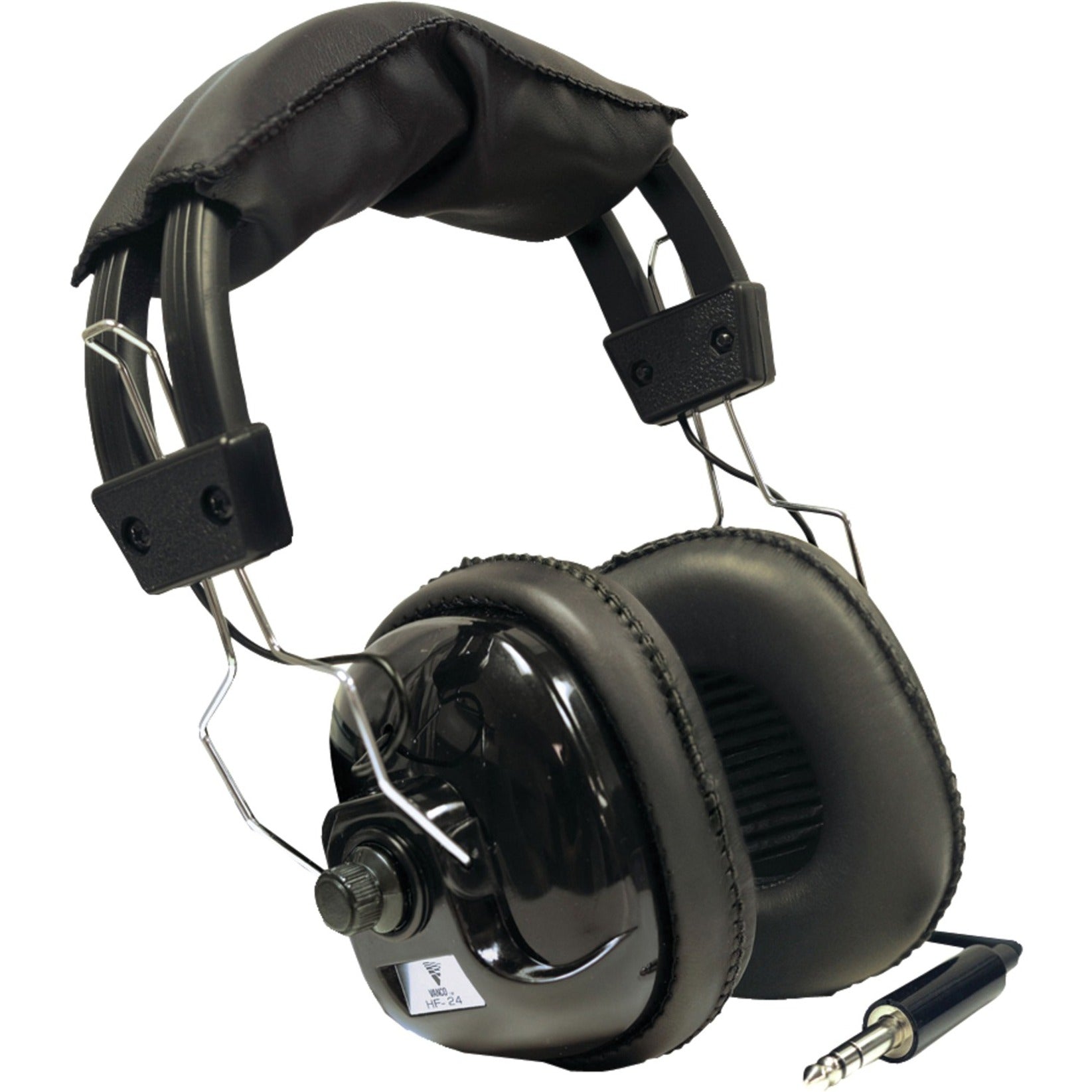Bounty Hunter HEAD-W Metal Detector Binaural Headphone, Lightweight Over-the-head Stereo Ear-cup with Volume Control