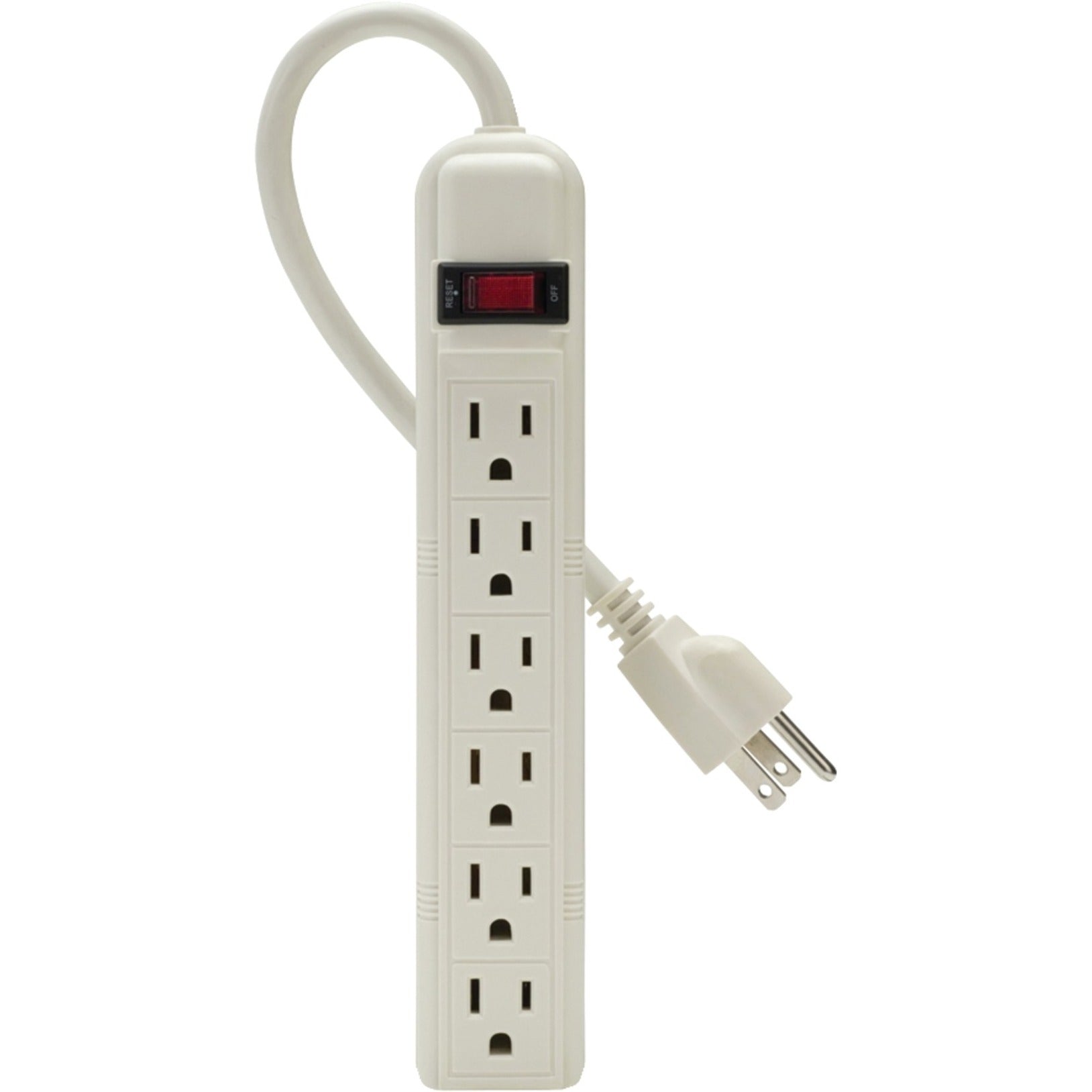 Belkin F9P609-03 6-Outlets Power Strip, 3 ft Cord, White