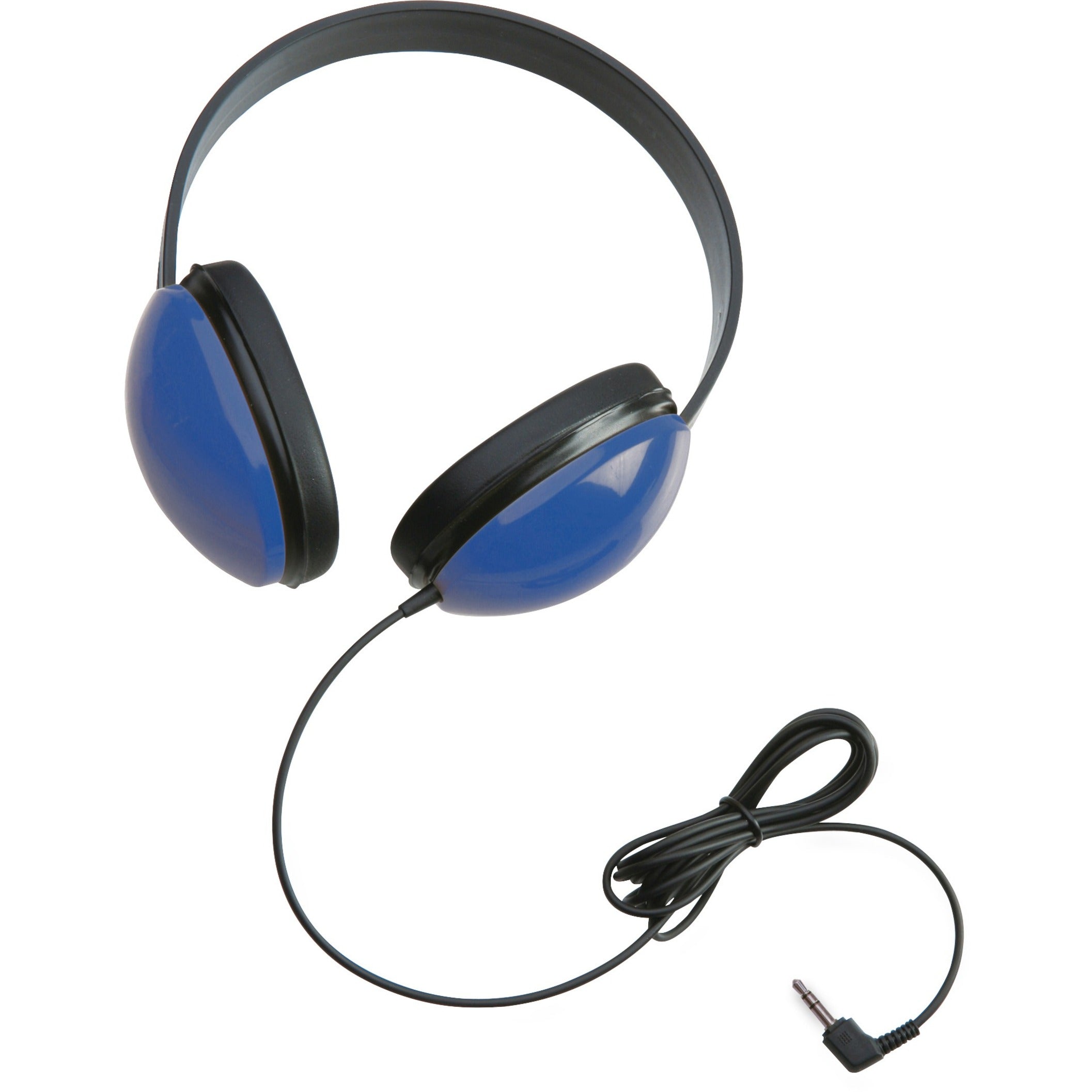 Califone 2800-BL Listening First Stereo Headphones, Over-the-head, Noise Reduction, Blue